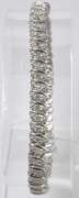 Sterling Silver Diamond Bracelet