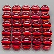 Gorgeous wine red 10.95ct 25pc Garnet set