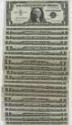 8 1935 & 18 1957 $1 Silver Certificate STAR NOTES (26 total)