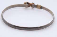 Vintage Sterling Silver Bangle Bracelet