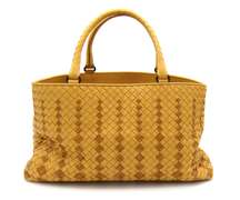 Bottega Veneta Intrecciato Millano Mustard Tote