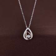 TWO TONE ROSE GOLD PENDANT