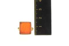 18K Yellow Gold Carnelian Carved Arabic Script Wax Seal Ring