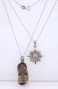 Lot of Vintage Sterling Silver Necklaces