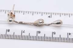 Group lot of 2 Pairs of Dangle Earrings