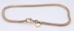 Lot of 2 Vintage Italian 925 Sterling Silver Bracelets