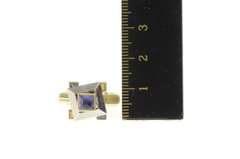 14K Yellow Gold Princess Iolite Citrine Two Tone Spinner Ring