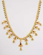 Exciting 22k Necklace with enamel