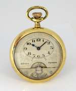 Rare Hebdomas Pocket Watch by Baumgartner Freres