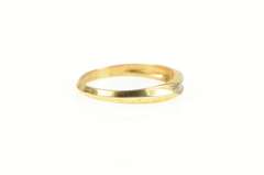 14K Yellow Gold Vintage NOS 1950's Wedding Band Setting Ring