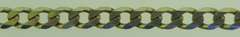 Italian Sterling Silver Solid Curb Link Bracelet