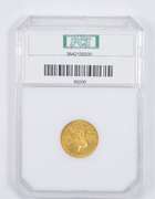 MS63 1911-D $2.50 Indian Head Gold Quarter Eagle - Graded PCI