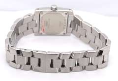 Movado Black Diamond Stainless Steel Elio 22mm Watch