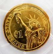 3 John Adams 2007-P 1st Day Issue Dollar Coins