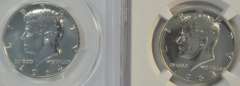 Fabulous pair of Gem proof 1964 Kennedy Half Dollars. NGC PF67 & 68