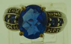 Sterling Silver Tanzanite Ring