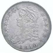 1810 Capped Bust Half Dollar - 10/a