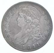 1811 Capped Bust Half Dollar - 104a - Large 8