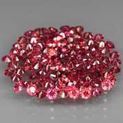 Amazing 5.09ct 110pc solitaire Garnet set