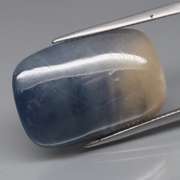 Huge 38.03ct bi-color Sapphire cabochon