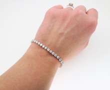 Classic 4.75CTW Diamond Tennis Bracelet in 14k White Gold