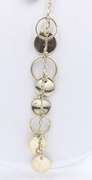 Sterling Silver Dangle Lariat Necklace