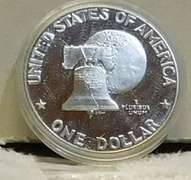 1976 PRF Silver BiCentennial 40% Sil Dol