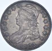 1822 Capped Bust Half Dollar