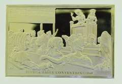 Seneca Falls Convention 1848 Franklin Mint 1.1 Troy oz .925 Silver Bar