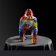 African Gorilla Ornamental Craft