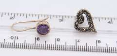 Group Lot of Vintage Sterling Silver Earrings