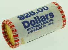 2007 Thomas Jefferson Presidential Dollar $25 Coins Unopened $1 Roll