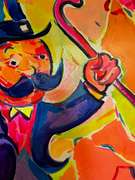 Mr. Monopoly Pop Painting