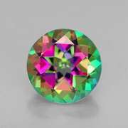 5MM ROUND MYSTIC TOPAZ LOOSE GEMSTONE