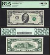 $10 1969-C FRN Cutting Error Extremely Fine 45 PPQ