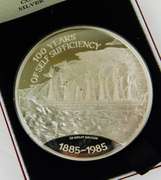 Falkland Islands Sterling Silver Proof Coin, 150 Grams