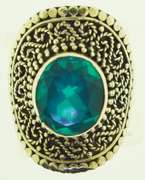 Sterling Silver London Blue Topaz Ring