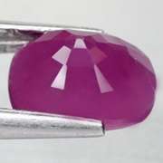 Stunning 2.64ct rare unheated violet Ruby