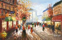 Beautiful  HAND PAINTED OIL PAINTING ON CANVAS