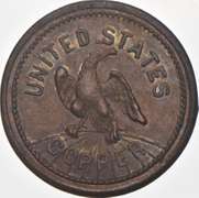 US Copper Civil War Token