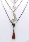 Group Lot of 4 Sterling Silver Necklaces