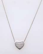 Tiffany & Co Heart Shaped Pendant on Chain