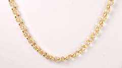 Bright Heavy Chain in Yellow Gold