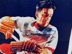 2 Detroit Red Wings Autograph Hockey Cards