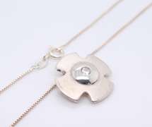 Group Lot of 3 Vintage 925 Sterling Silver Necklaces