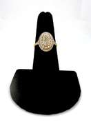 Remarkable 18kt Yellow Gold Diamond Ring