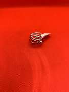 UNUSUAL 18K WHITE GOLD RUBY AND DIAMOND RING