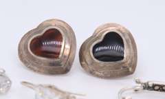 Vintage 925 Sterling Silver Lot of Earrings