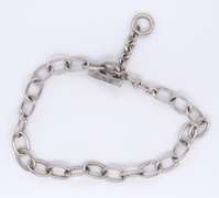Vintage Sterling Silver Fancy Link Bracelet