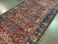 Stunning Engineered Vintage Persian 10' Runner